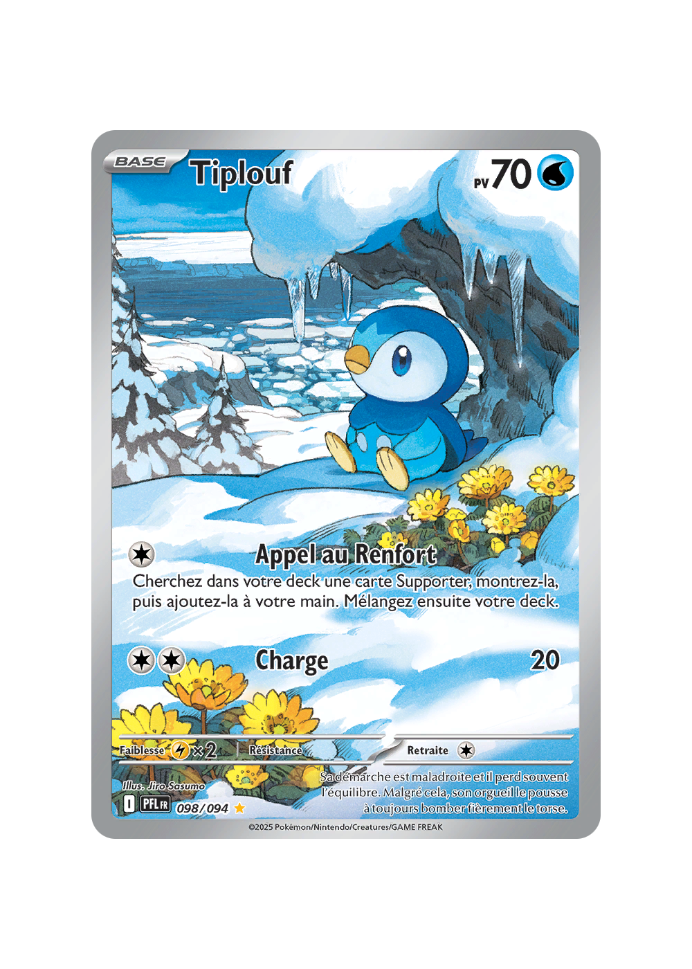 Carte Pokémon Tiplouf 098/094 AR Flammes Fantasmagoriques