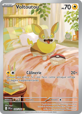 Carte Pokémon Voltoutou 099/094 AR Flammes Fantasmagoriques