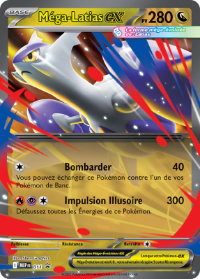 Carte Pokémon Méga-Latias-ex 11 Promo ME