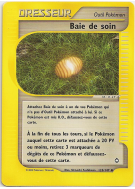 Carte Pokémon Baie de soin 125/147 Peu commune Aquapolis