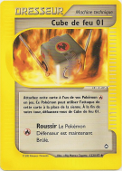 Carte Pokémon Cube de feu 01 122/147 Peu commune Aquapolis