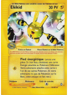Carte Pokémon Elékid 9/147 Rare Aquapolis