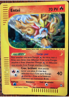 Carte Pokémon Entei H8/H32 Holographique Aquapolis
