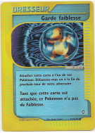 Carte Pokémon Garde faiblesse 141/147 Peu commune Aquapolis