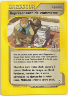 Carte Pokémon Représentant de commerce 137/147 Peu commune Aquapolis