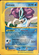Carte Pokémon Suicune H25/H32 Holographique Aquapolis