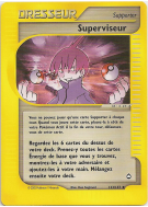 Carte Pokémon Superviseur 133/147 Peu commune Aquapolis