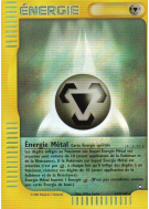 Carte Pokémon Énergie Métal 143/147 Rare Aquapolis