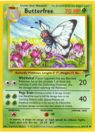 Carte Pokémon Butterfree 34/130 Peu commune Base Set 2