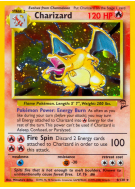 Carte Pokémon Charizard 4/130 Holographique Base Set 2