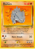 Carte Pokémon Rhyhorn 90/130 Commune Base Set 2