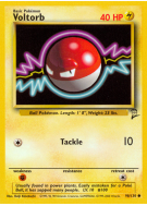 Carte Pokémon Voltorb 98/130 Commune Base Set 2