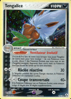 Carte Pokémon Tengalice 12/92 Holographique Créateurs de légendes