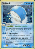 Carte Pokémon Wailord 14/92 Holographique Créateurs de légendes
