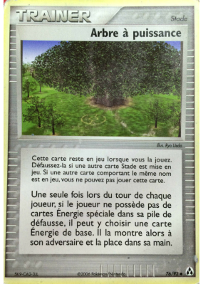 Carte Pokémon Arbre à puissance 76/92 Peu commune Créateurs de légendes