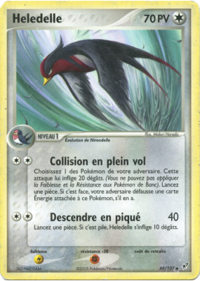 Carte Pokémon Heledelle 49/107 Peu commune Deoxys