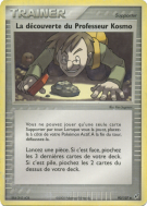 Carte Pokémon La découverte du Professeur Kosmo 90/107 Peu commune Deoxys