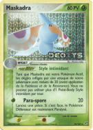 Carte Pokémon Maskadra 39/107 Peu commune Deoxys