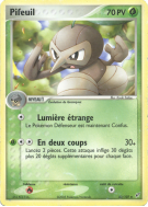 Carte Pokémon Pifeuil 43/107 Peu commune Deoxys