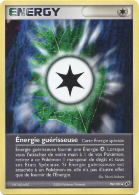 Carte Pokémon Énergie guérisseuse 94/107 Peu commune Deoxys