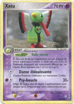 Carte Pokémon Xatu 29/107 Rare Deoxys