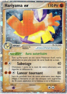 Carte Pokémon Hariyama ex 100/107 Ultra Rare Deoxys