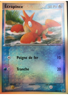 Carte Pokémon Écrapince 53/97 Commune Dragon