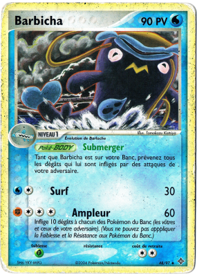 Carte Pokémon Barbicha 48/97 Peu commune Dragon
