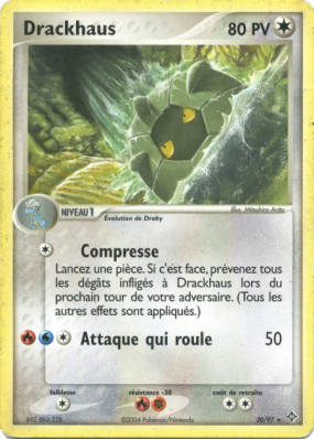 Carte Pokémon Drackhaus 20/97 Rare Dragon