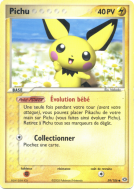 Carte Pokémon Pichu 59/106 Commune Émeraude