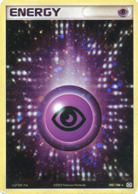 Carte Pokémon Énergie Psy 105/106 Holographique Émeraude