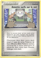 Carte Pokémon Annette surfe sur le net 77/106 Peu commune Émeraude