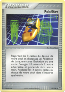 Carte Pokémon PokéNav 81/106 Peu commune Émeraude