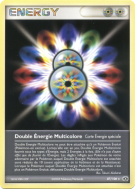 Carte Pokémon Double Énergie Multicolore 87/106 Rare Émeraude