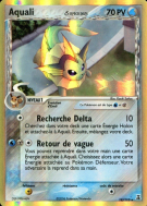 Carte Pokémon Aquali δ 18/113 Holographique Espèces Delta