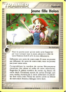 Carte Pokémon Jeune fille Holon 92/113 Peu commune Espèces Delta