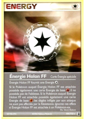 Carte Pokémon Énergie Holon FF 104/113 Rare Espèces Delta