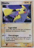 Carte Pokémon Pikachu 78/110 Commune Fantômes Holon