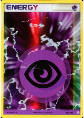 Carte Pokémon Énergie Psy 109/110 Holographique Fantômes Holon