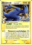 Carte Pokémon Akwakwak δ 43/110 Peu commune Fantômes Holon