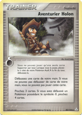 Carte Pokémon Aventurier Holon 85/110 Peu commune Fantômes Holon