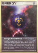 Carte Pokémon Énergie Métal Obscur 97/110 Peu commune Fantômes Holon