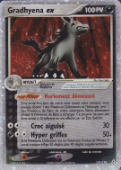 Carte Pokémon Gradhyena ex 101/110 Ultra Rare Fantômes Holon