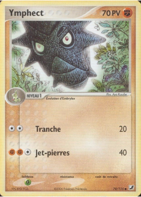 Carte Pokémon Ymphect 70/115 Commune Forces Cachées