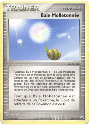 Carte Pokémon Baie Molletonnée 85/115 Peu commune Forces Cachées