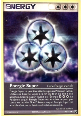 Carte Pokémon Énergie Super 98/115 Peu commune Forces Cachées