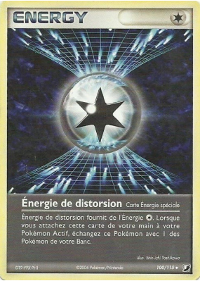 Carte Pokémon Énergie de distorsion 100/115 Peu commune Forces Cachées