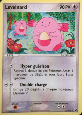 Carte Pokémon Leveinard 20/115 Rare Forces Cachées
