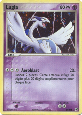 Carte Pokémon Lugia 29/115 Rare Forces Cachées
