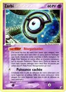 Carte Pokémon Zarbi C/28 Rare Forces Cachées
